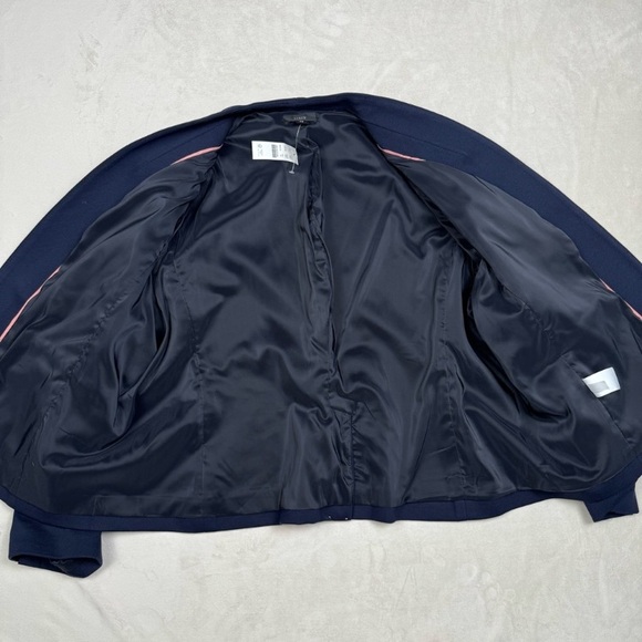 J. Crew Going Out Blazer Stretch Twill Navy Blue - Picture 6 of 10
